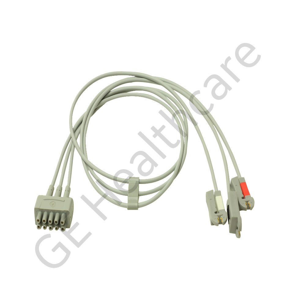 ECG Leadwire Set, 3-lead, Grabber, AHA, 74 cm (29 ECG Leadwire Set, 3-lead, Grabber, AHA, 74 cm (29