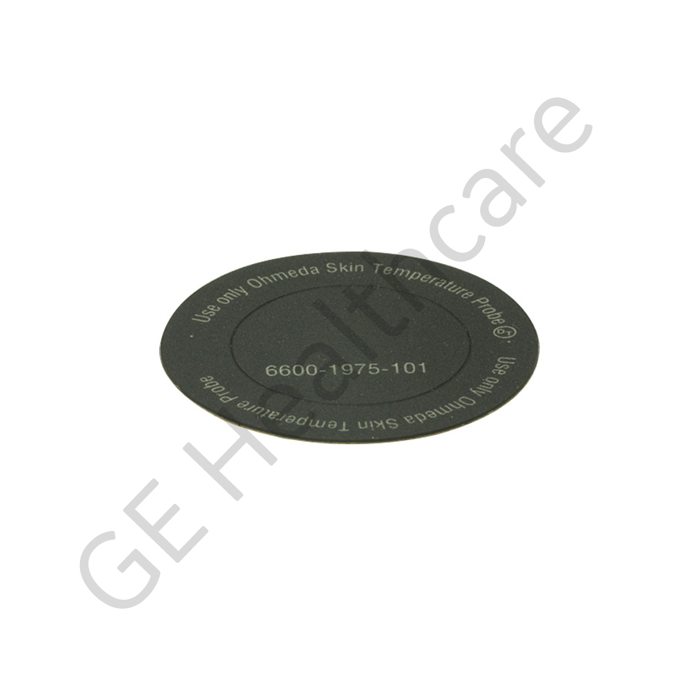Label Probe Jack Infant Warmer System English Label Probe Jack Infant Warmer System English